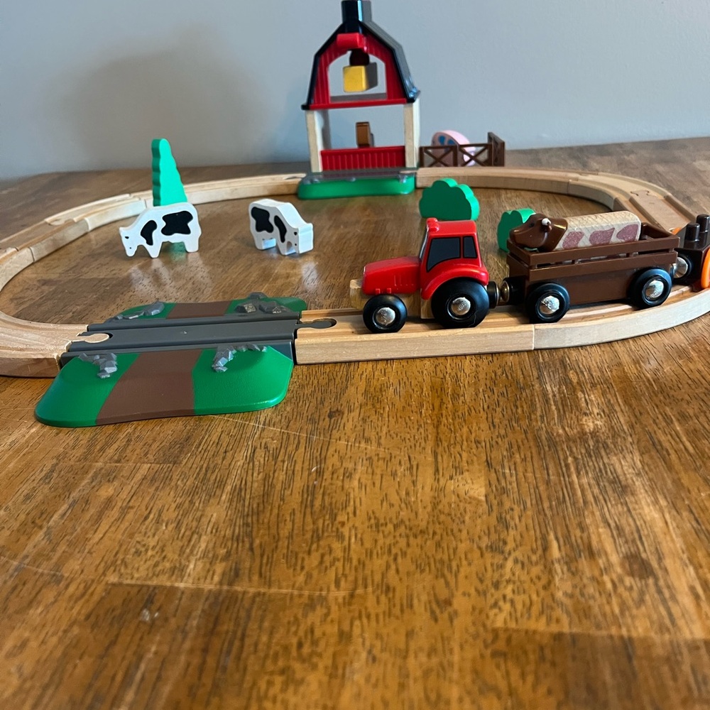 COPY - Brio Custom Barn-house Train Set